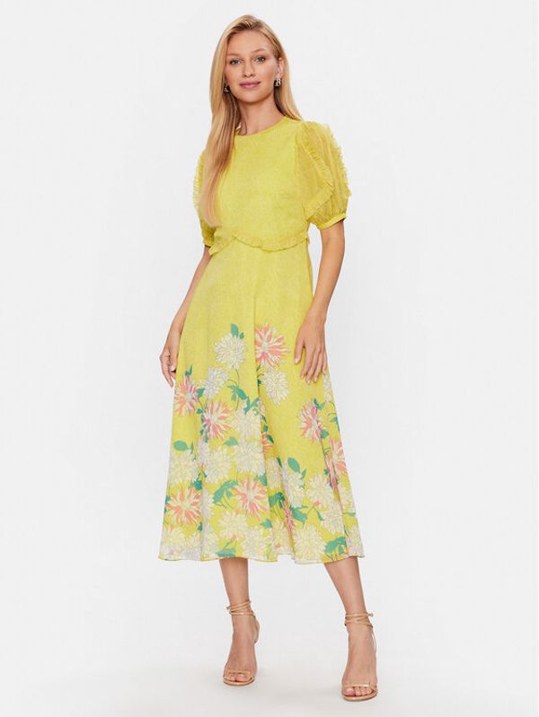 Ted Baker Ted Baker Ежедневна рокля Carinnn 269821 Жълт Regular Fit