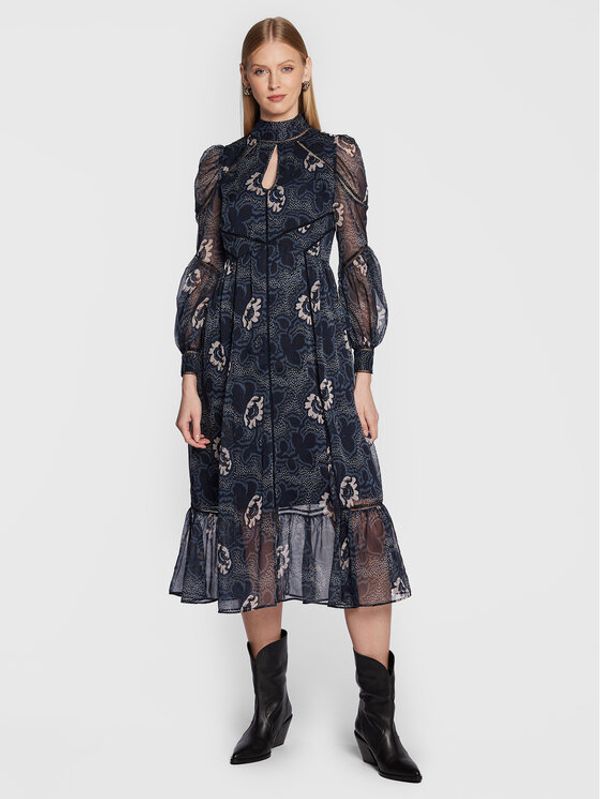 Ted Baker Ted Baker Ежедневна рокля Deluna 263785 Тъмносин Regular Fit