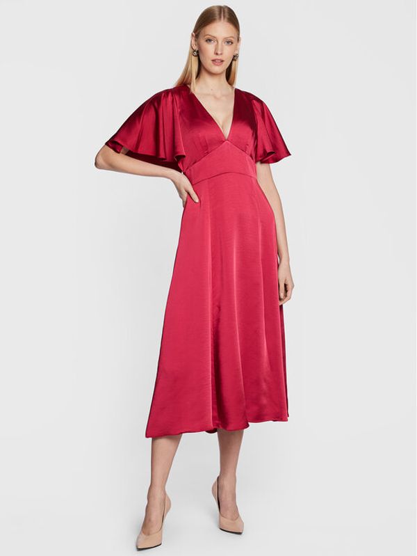 Ted Baker Ted Baker Коктейлна рокля Immie 263112 Розов Regular Fit