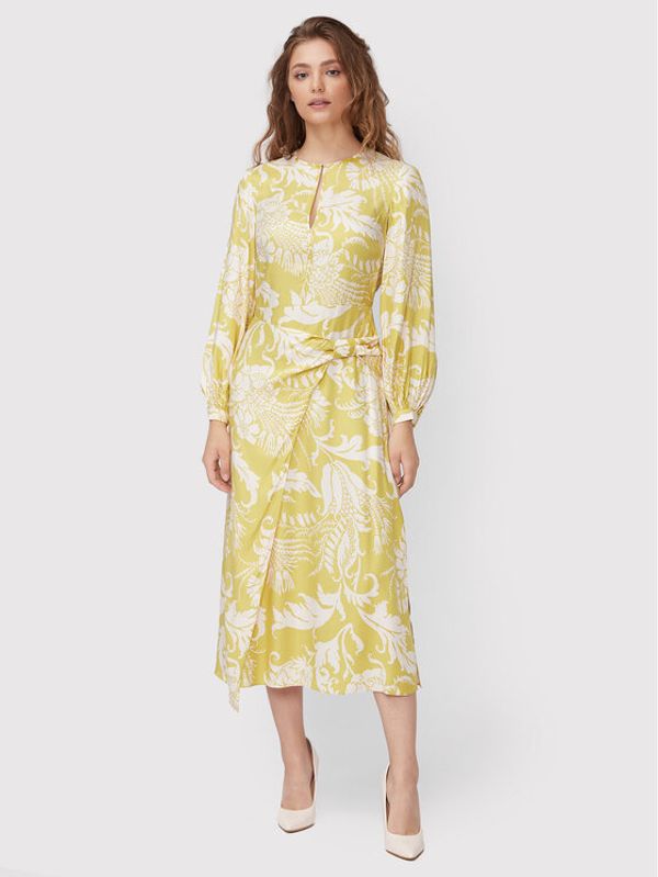 Ted Baker Ted Baker Коктейлна рокля Saraiy 261810 Жълт Regular Fit