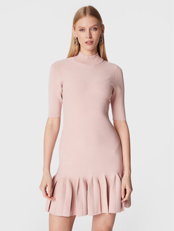Ted Baker Ted Baker Плетена рокля Canddy 264303 Розов Slim Fit