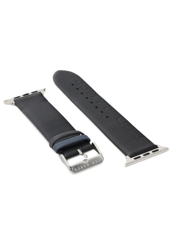 Ted Baker Ted Baker Сменяема каишка за часовник Apple Watch BKS42F116B0 Черен