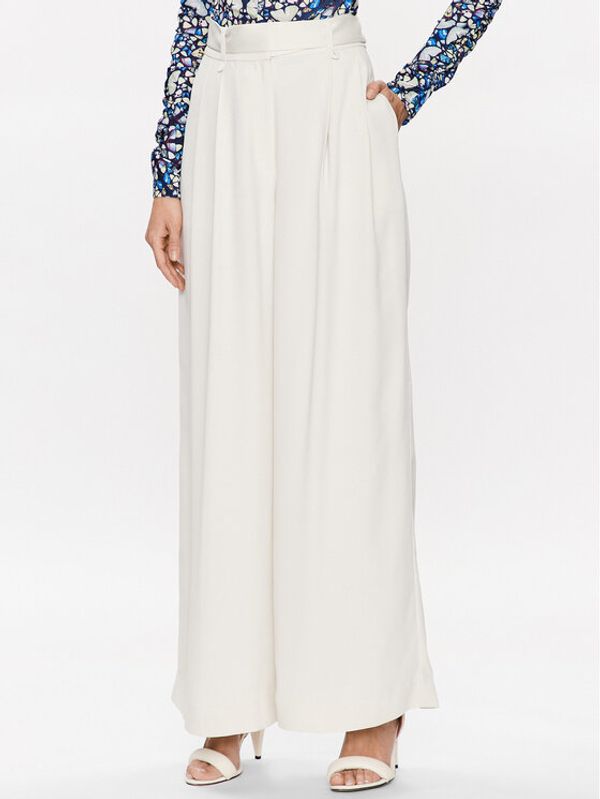 Ted Baker Ted Baker Текстилни панталони Eliziie 265777 Бежов Wide Leg