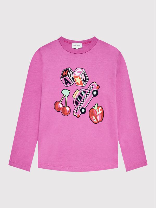 The Marc Jacobs The Marc Jacobs Блуза W15621 S Розов Regular Fit