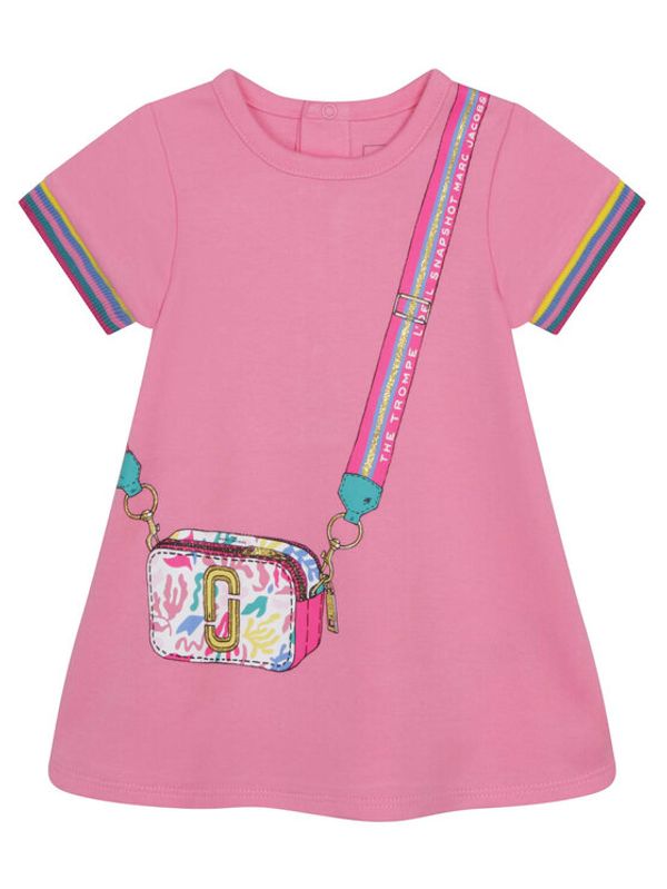 The Marc Jacobs The Marc Jacobs Ежедневна рокля W92021 Розов Regular Fit