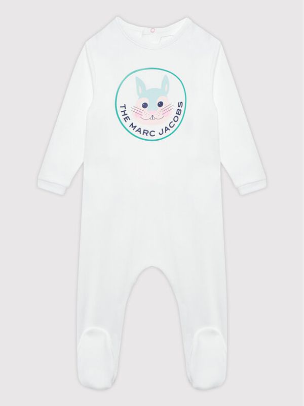 The Marc Jacobs The Marc Jacobs Ромпер W97095 Бял Regular Fit