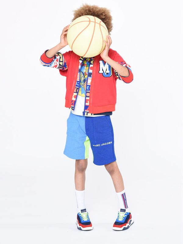 The Marc Jacobs The Marc Jacobs Шорти от плат W24279 D Син Regular Fit