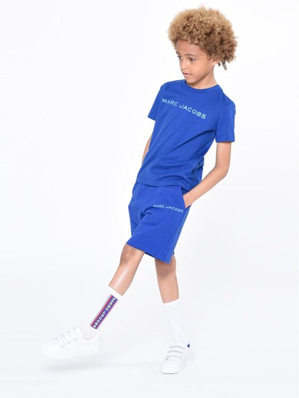 The Marc Jacobs The Marc Jacobs Шорти от плат W54001 S Син Regular Fit