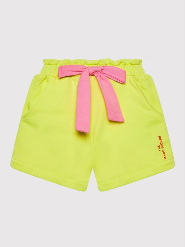 The Marc Jacobs The Marc Jacobs Спортни шорти W14293 S Жълт Regular Fit