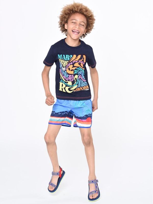 The Marc Jacobs The Marc Jacobs Тишърт W25590 S Тъмносин Regular Fit