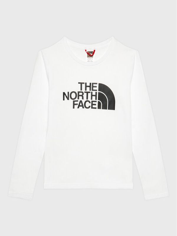 The North Face The North Face Блуза Easy NF0A7X5D Бял Regular Fit