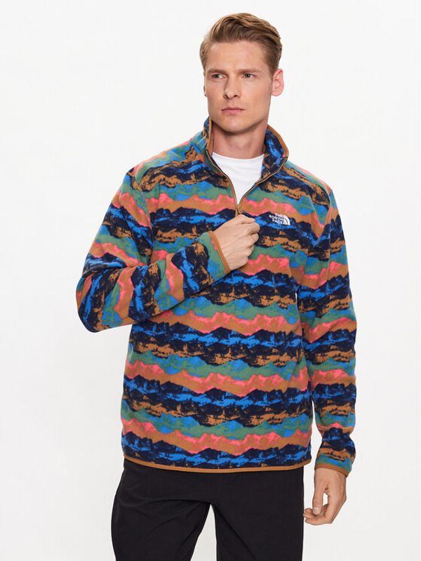 The North Face The North Face Полар 100 Glacier NF0A5IHP Кафяв Regular Fit