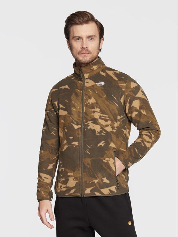 The North Face The North Face Полар Glacier NF0A5IHQ Зелен Regular Fit