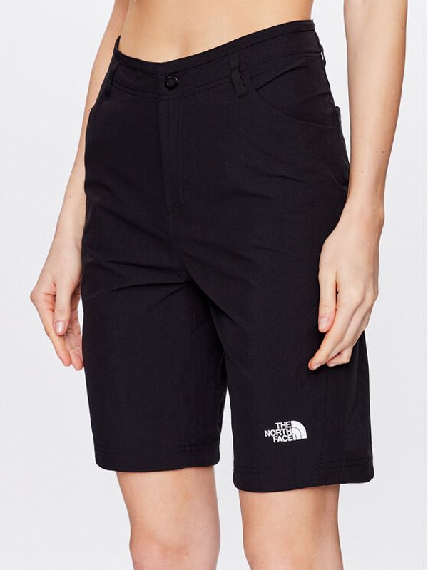 The North Face The North Face Шорти от плат Explo NF0A824H Черен Regular Fit