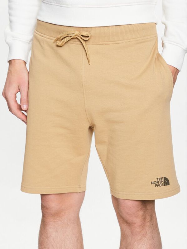 The North Face The North Face Спортни шорти Standard NF0A3S4E Кафяв Regular Fit