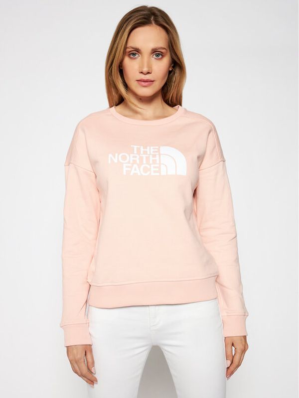 The North Face The North Face Суитшърт Drew Peak Crew NF0A3S4G Розов Regular Fit