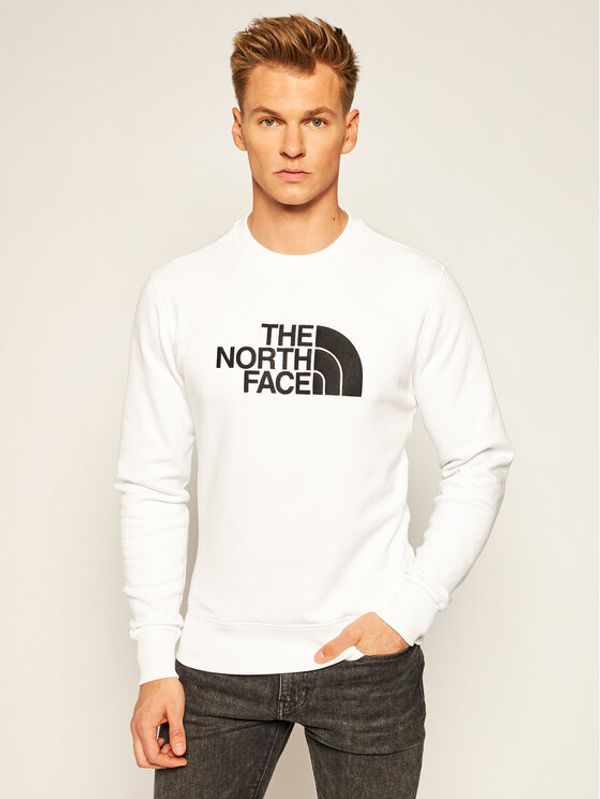 The North Face The North Face Суитшърт Drew Peak Crew NF0A4SVR Бял Regular Fit
