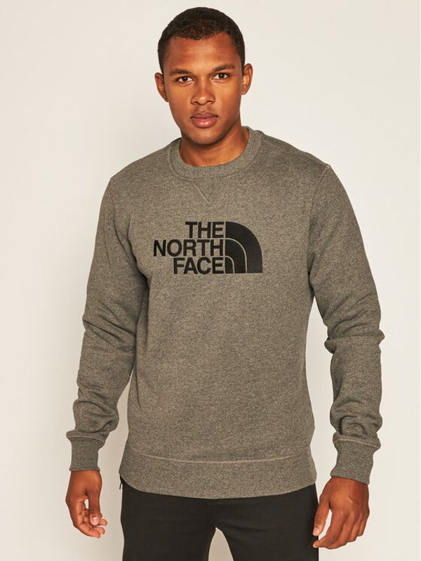 The North Face The North Face Суитшърт Drew Peak Crew NF0A4SVRGVD1 Сив Regular Fit