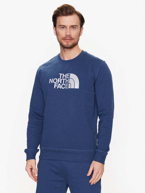 The North Face The North Face Суитшърт Drew Peak NF0A4T1E Тъмносин Regular Fit