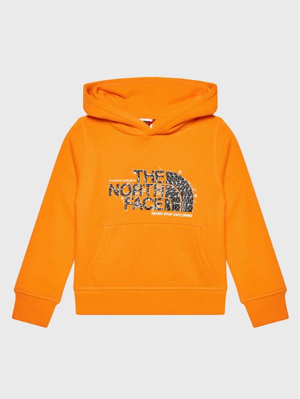 The North Face The North Face Суитшърт Drew Peak NF0A7X55 Оранжев Regular Fit