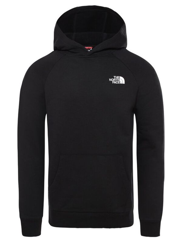 The North Face The North Face Суитшърт M Raglan Redbox Hoodie - EuNF0A2ZWUKY41 Черен Regular Fit