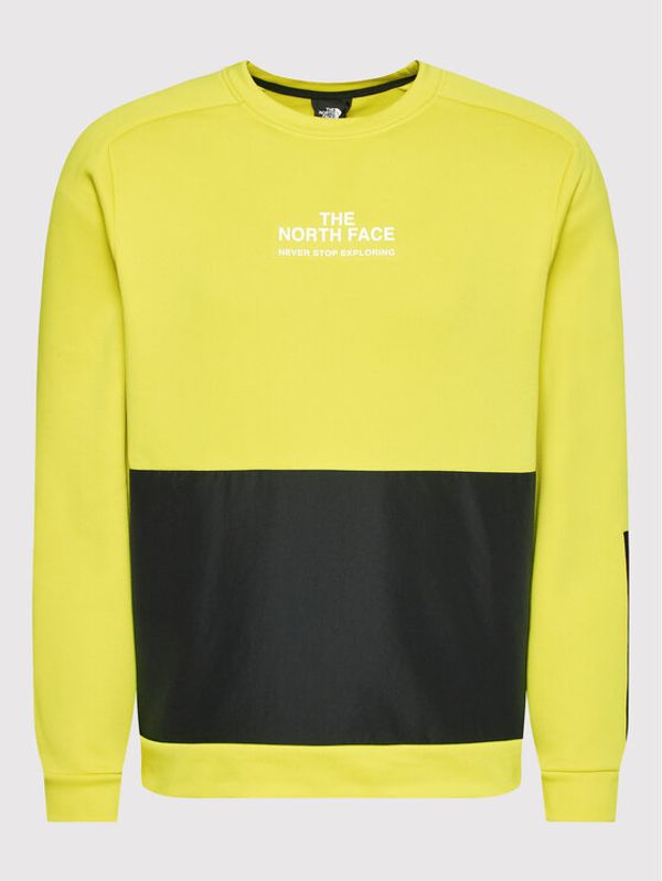 The North Face The North Face Суитшърт Ma Crew NF0A5IER Жълт Regular Fit