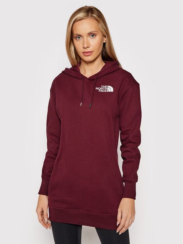 The North Face The North Face Суитшърт NF0A55GK Бордо Relaxed Fit