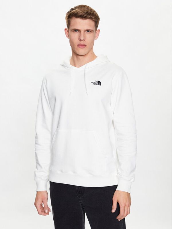 The North Face The North Face Суитшърт Outdoor Graphic Hoodie Light NF0A827I Бял Regular Fit