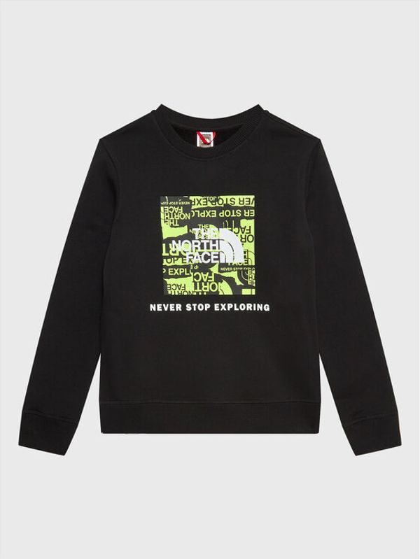 The North Face The North Face Суитшърт Redbox NF0A82EP Черен Regular Fit