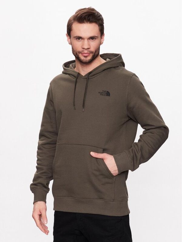 The North Face The North Face Суитшърт Simple Dome NF0A7X1J Зелен Regular Fit