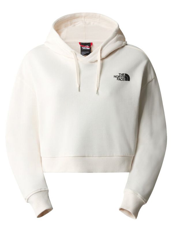 The North Face The North Face Суитшърт W Trend Crop Hoodie - EuNF0A5ICYN3N1 Бял Regular Fit