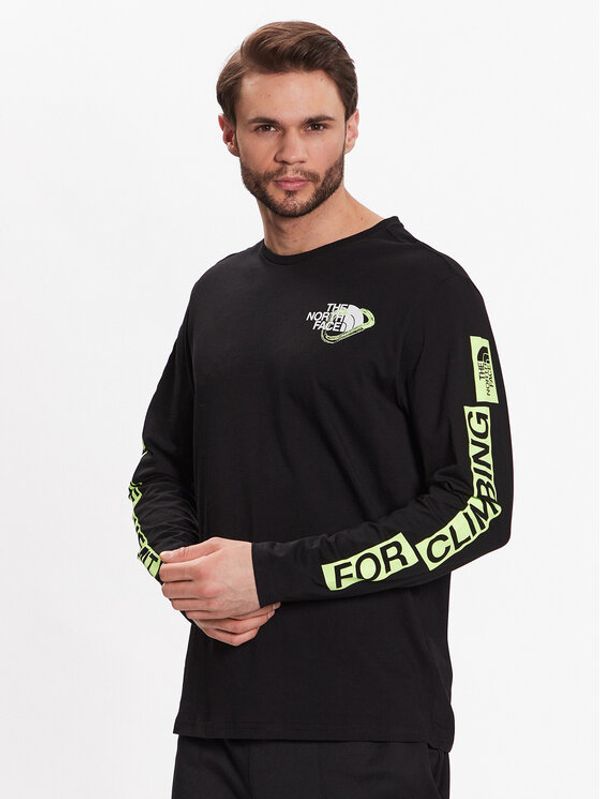The North Face The North Face Тениска с дълъг ръкав Outdoor NF0A827K Черен Regular Fit
