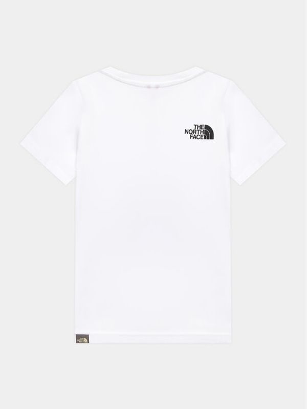 The North Face The North Face Тишърт B S/S Redbox TeeNF0A82E9LA91 Бял Regular Fit