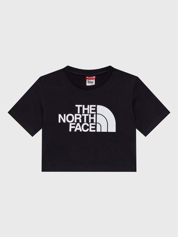 The North Face The North Face Тишърт Crop Easy NF0A83EU Черен Regular Fit
