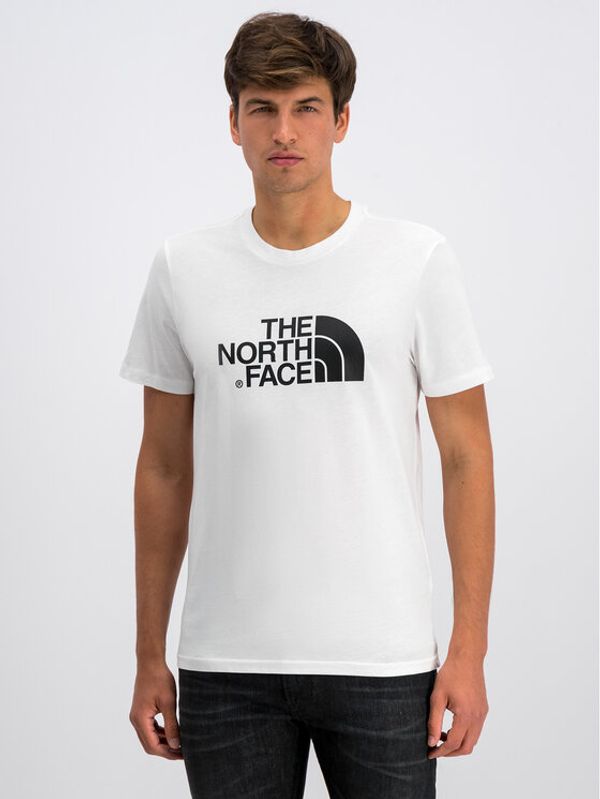 The North Face The North Face Тишърт Easy NF0A2TX3 Бял Regular Fit