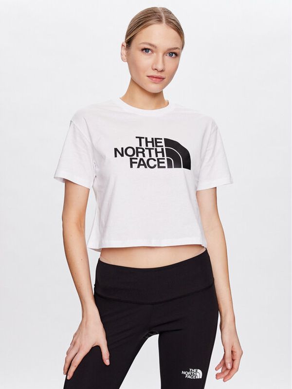 The North Face The North Face Тишърт Easy NF0A4T1R Бял Relaxed Fit