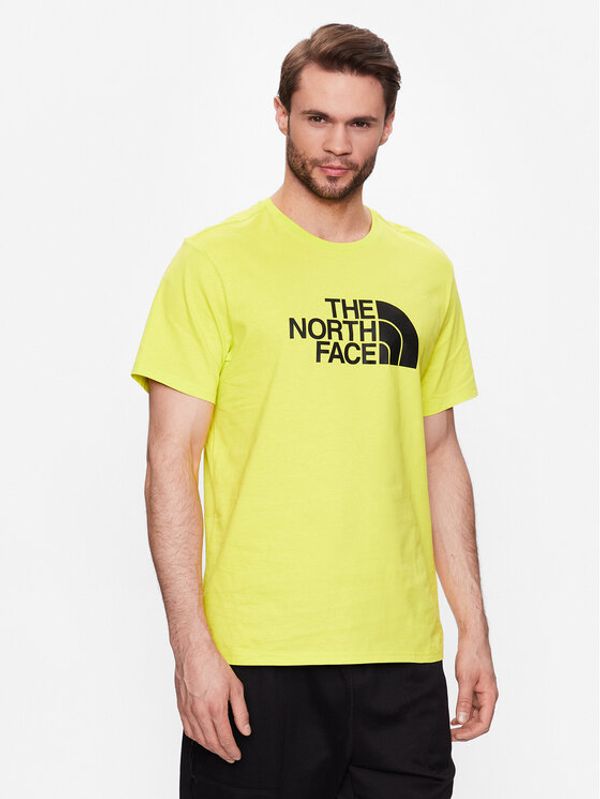 The North Face The North Face Тишърт Easy Tee NF0A2TX3 Жълт Regular Fit