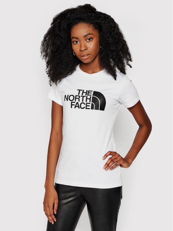 The North Face The North Face Тишърт Easy Tee NF0A4T1QFN41 Бял Slim Fit