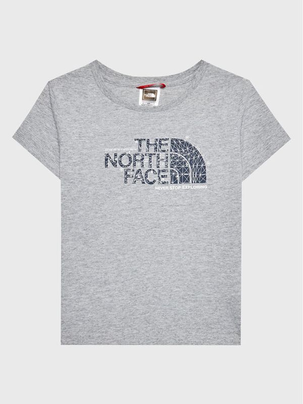 The North Face The North Face Тишърт Graphic NF0A7X5B Сив Regular Fit