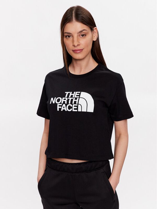 The North Face The North Face Тишърт NF0A4T1R Черен Cropped Fit