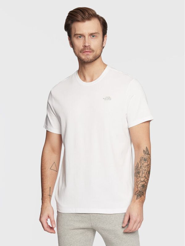 The North Face The North Face Тишърт Premium NF0A7X22 Бял Regular Fit