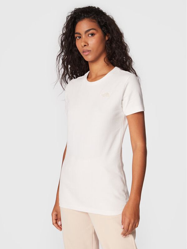 The North Face The North Face Тишърт Premium NF0A7X23 Бял Regular Fit