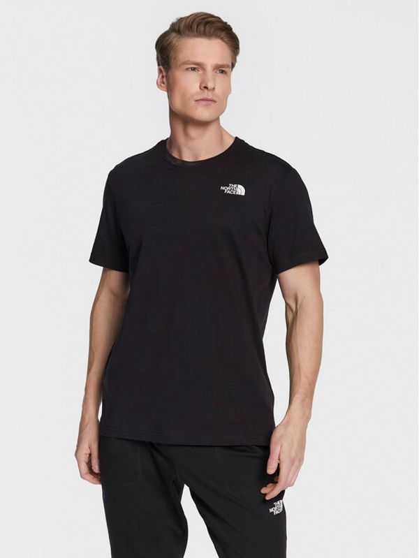 The North Face The North Face Тишърт Red Box Cel NF0A7X1K Черен Regular Fit