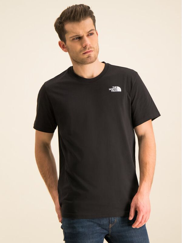 The North Face The North Face Тишърт Redbox NF0A2TX2 Черен Regular Fit
