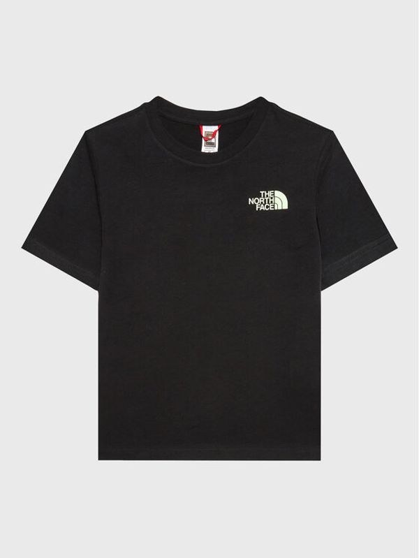 The North Face The North Face Тишърт Redbox NF0A82EB Черен Relaxed Fit