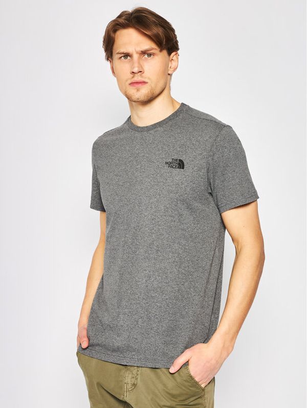 The North Face The North Face Тишърт Simple Dome Tee NF0A2TX5JBV1 Сив Regular Fit
