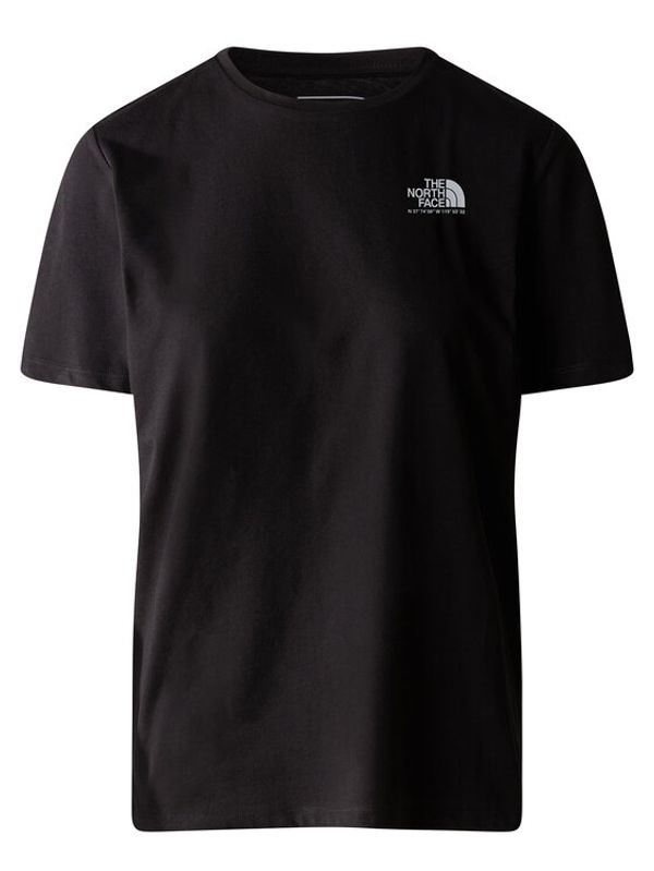 The North Face The North Face Тишърт W Foundation Graphic Tee - EuNF0A86XNKY41 Черен Regular Fit