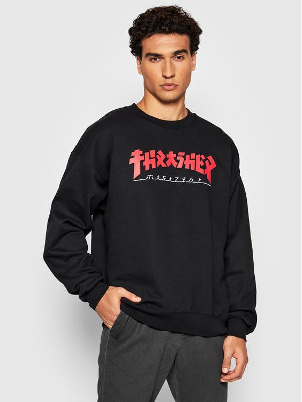 Thrasher Thrasher Суитшърт Godzilla Черен Regular Fit