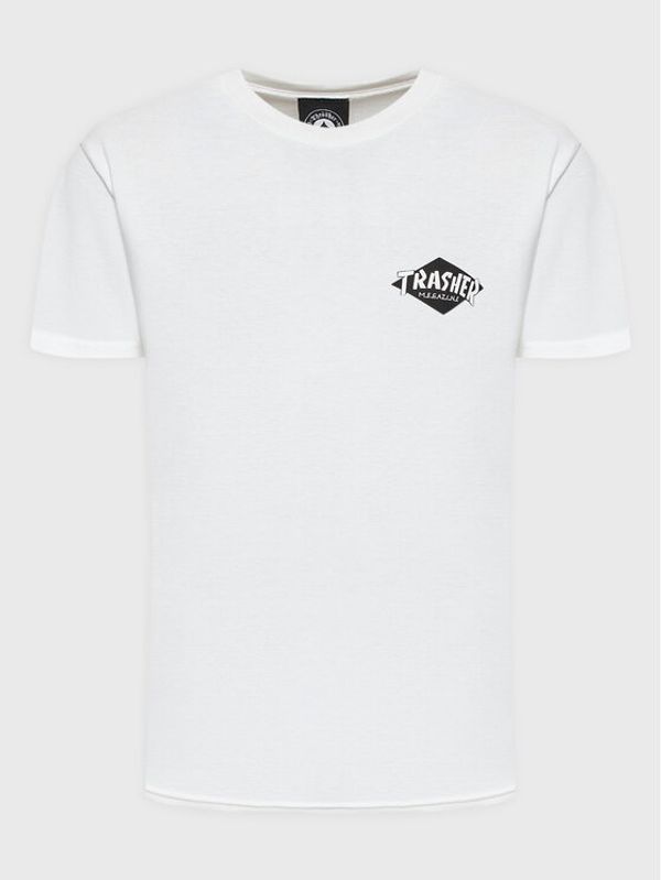 Thrasher Thrasher Тишърт Hurricane Бял Regular Fit