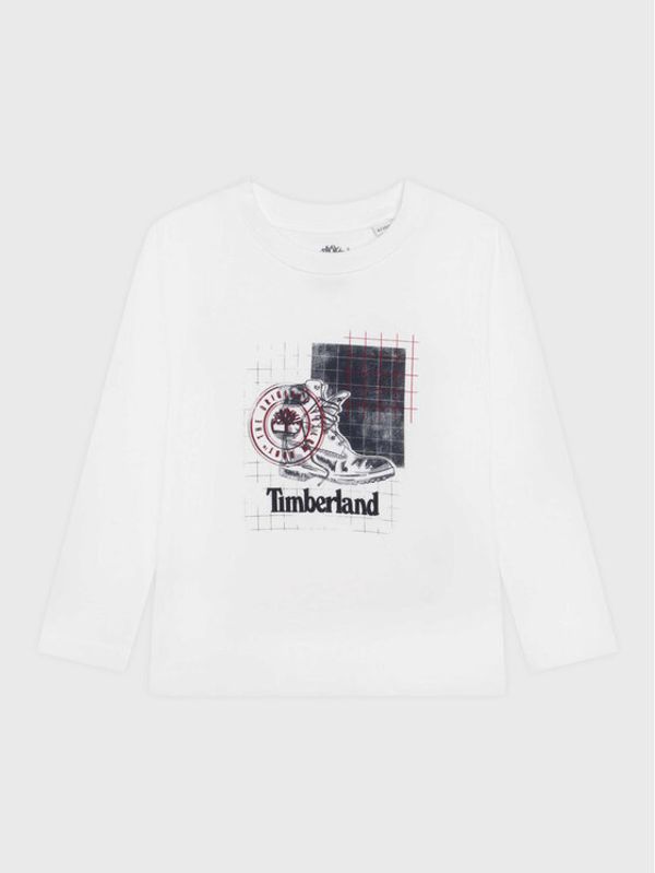 Timberland Timberland Блуза T25T33 S Бял Regular Fit